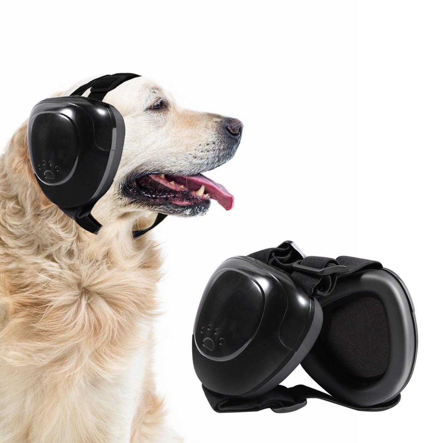Orejeras para Perros – Protección Auditiva contra Truenos, Fuegos Artificiales y Ruidos Fuertes