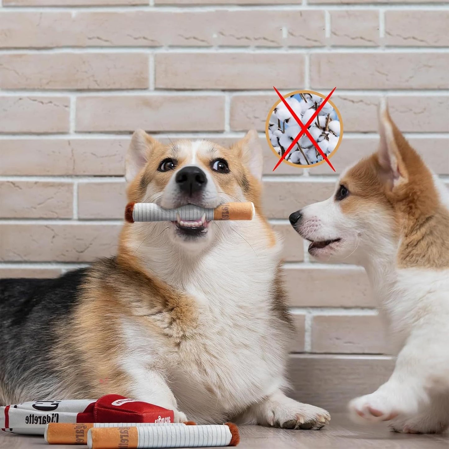 Pack de Cigarrillos de Peluche para Mascotas