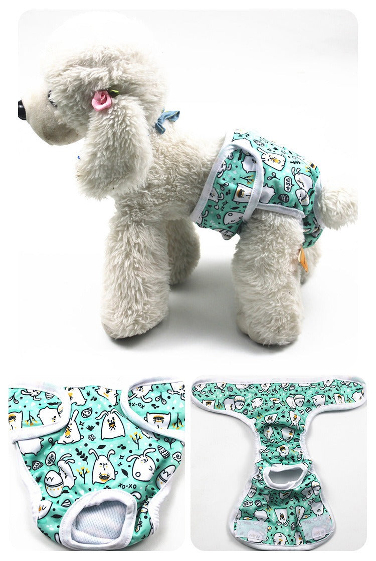 Braguita Fisiológica Estampado Cartoon para Perras