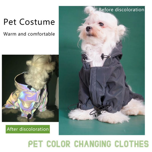 Sudadera con Capucha Reflectante para Perros