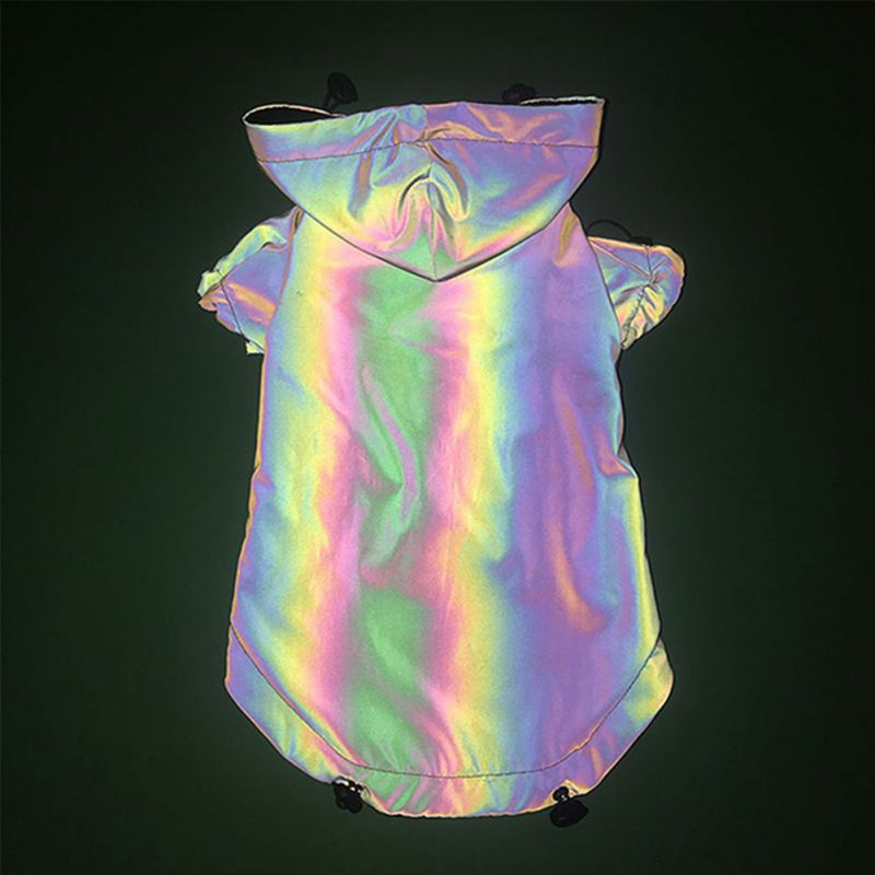 Sudadera con Capucha Reflectante para Perros