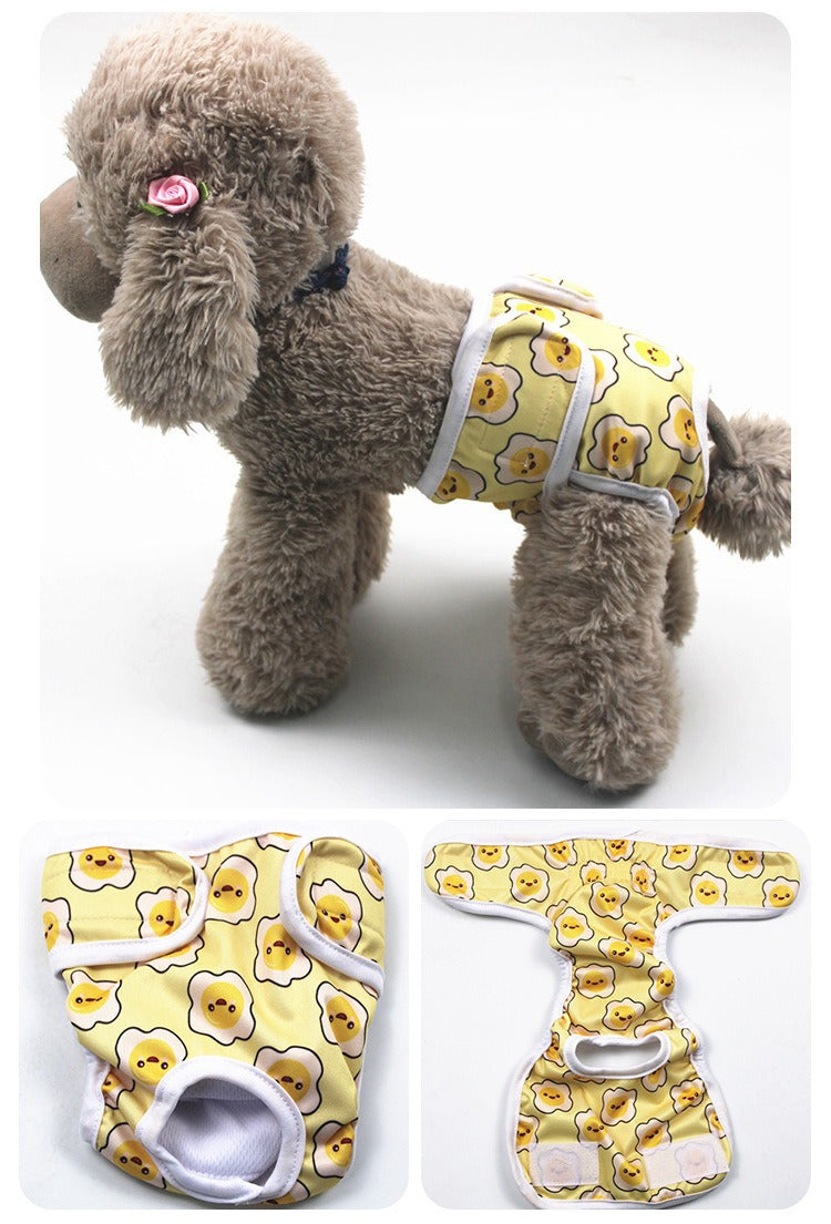 Braguita Fisiológica Estampado Cartoon para Perras
